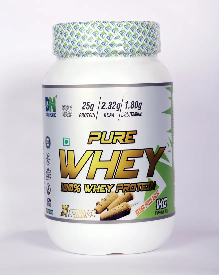 Pure Whey 100% Whey Protein Kesar Pista Kulfi
